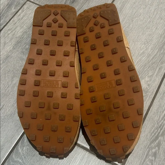 Nike Light Tan Suede Casual Sneakers - Picture 3 of 3